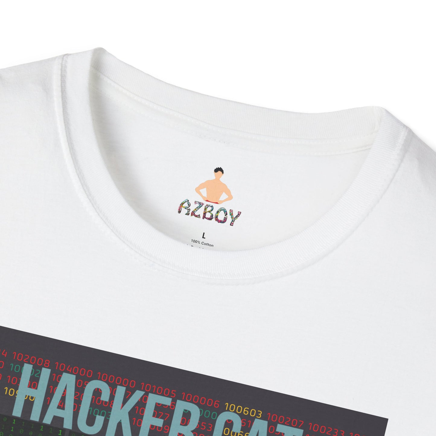 Hacker cat  Softstyle T-Shirt