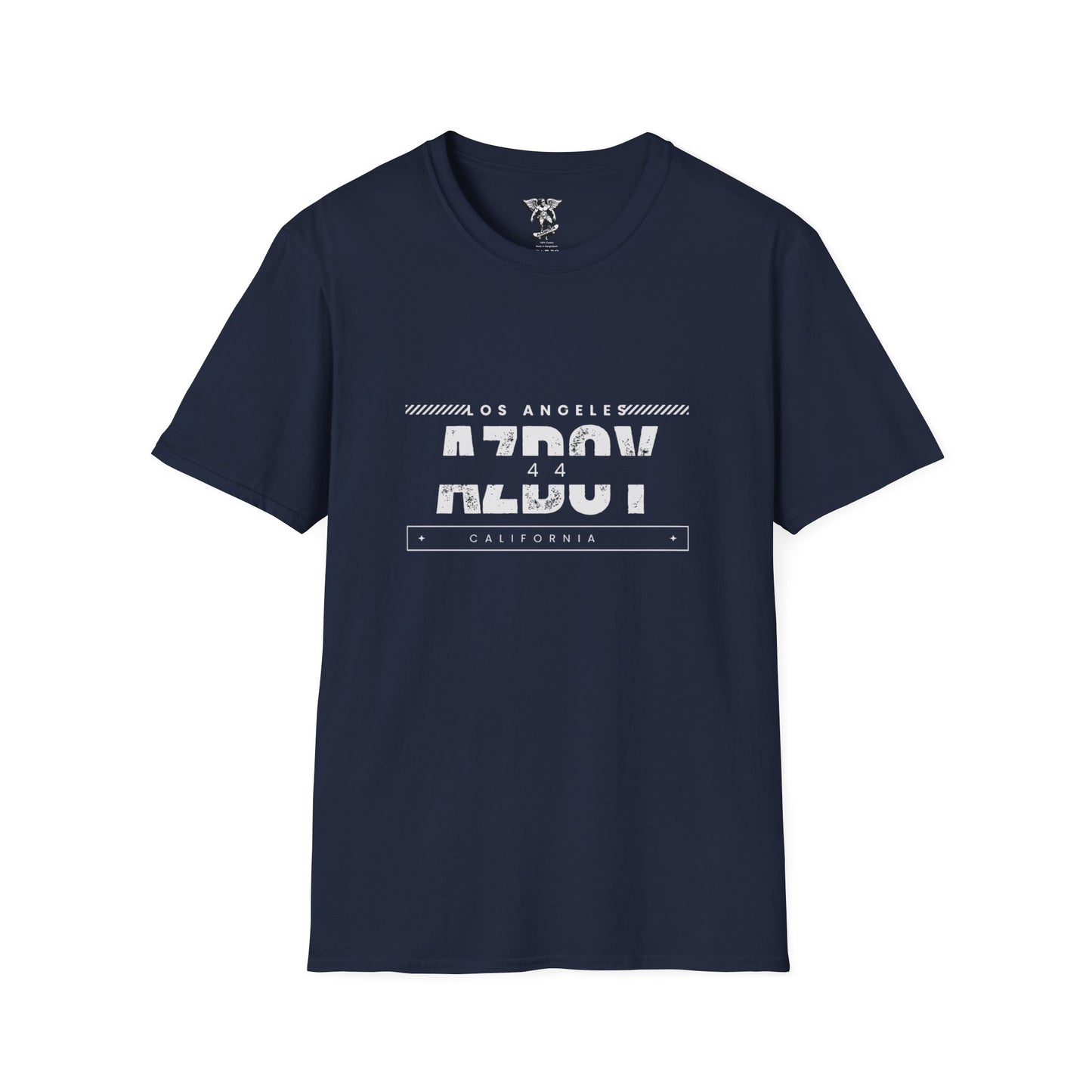 AZBOY44 Graphic T-Shirt — Retro Logo Tee for Streetwear Fans