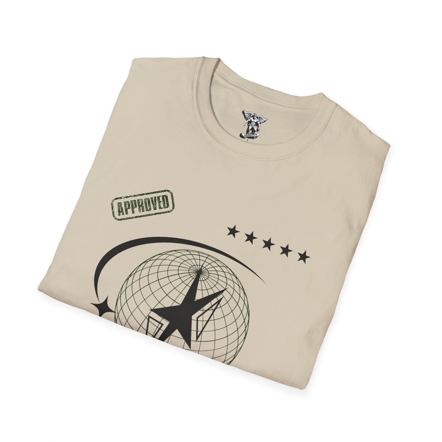 Retro Space Star Globe T-Shirt