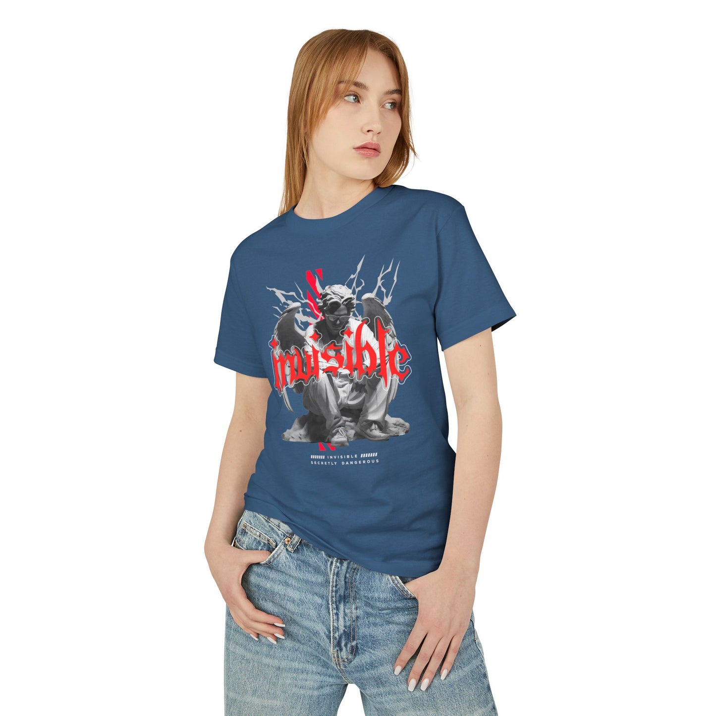Heavyweight Cotton Tee — Stylish Unisex Casual Streetwear