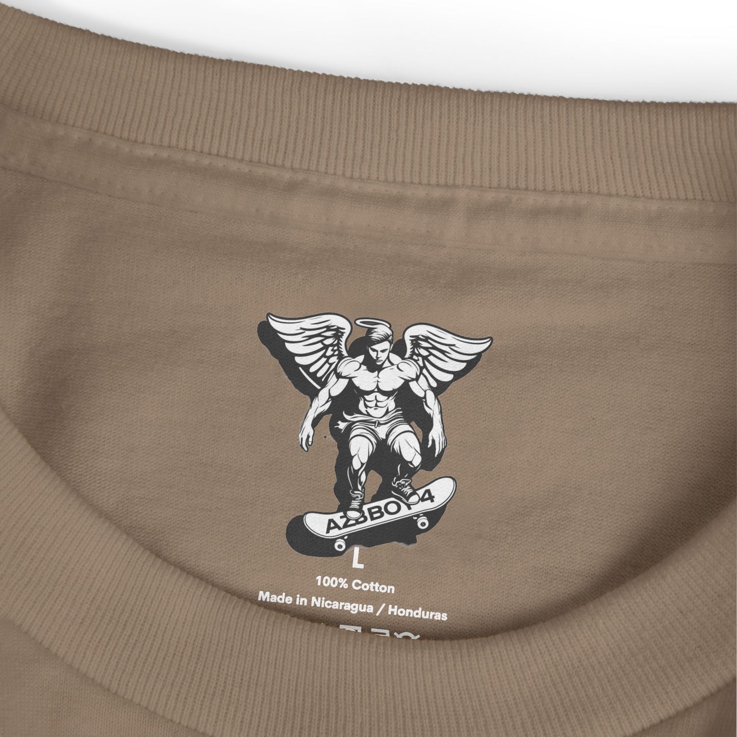 AZBOY44 Art WorkGarment-Dyed Heavyweight Cotton Tee