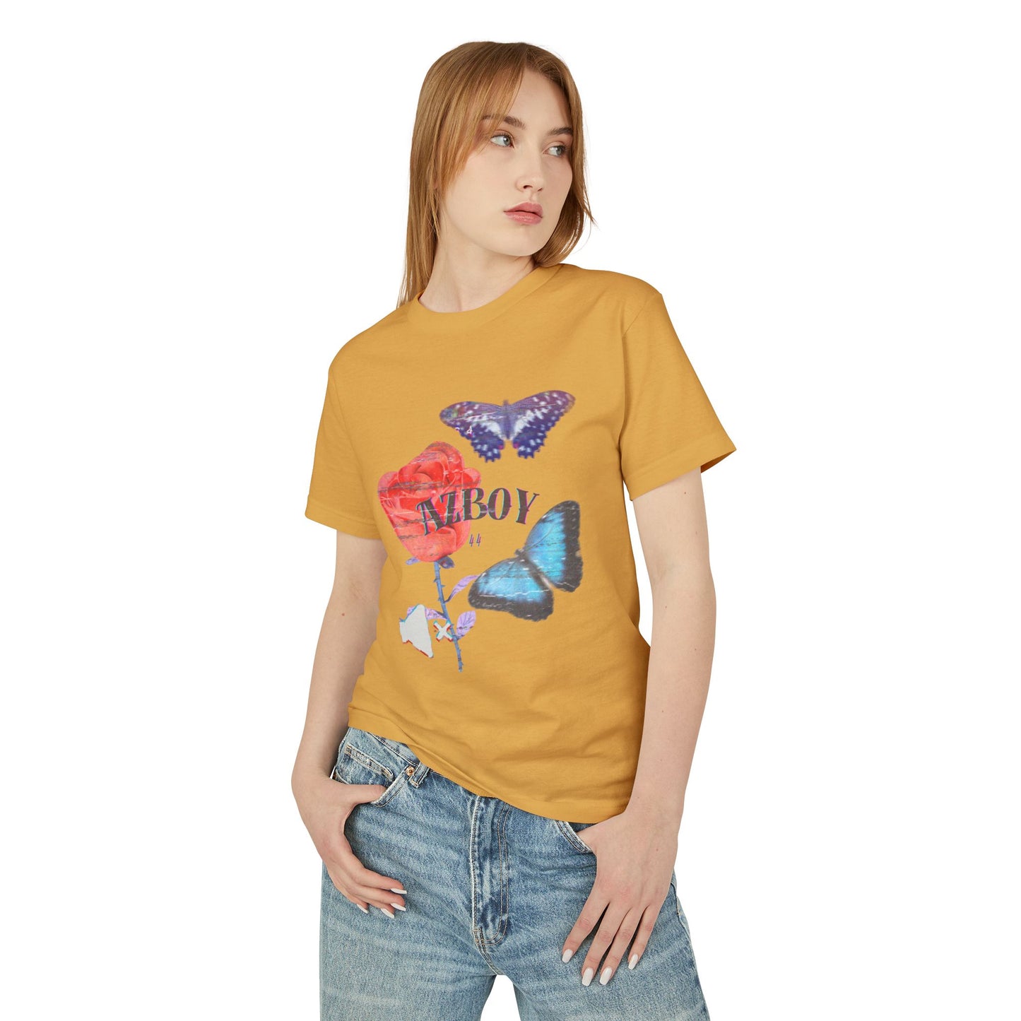 Butterfly Rose Tee - Unisex T-Shirt - AZBOY44 Design