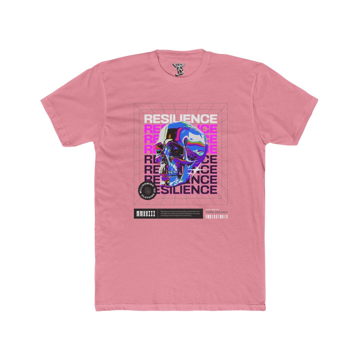 Resilient Vibes AZBOY Motivational Crew Tee — Inspirational Graphic Shirt