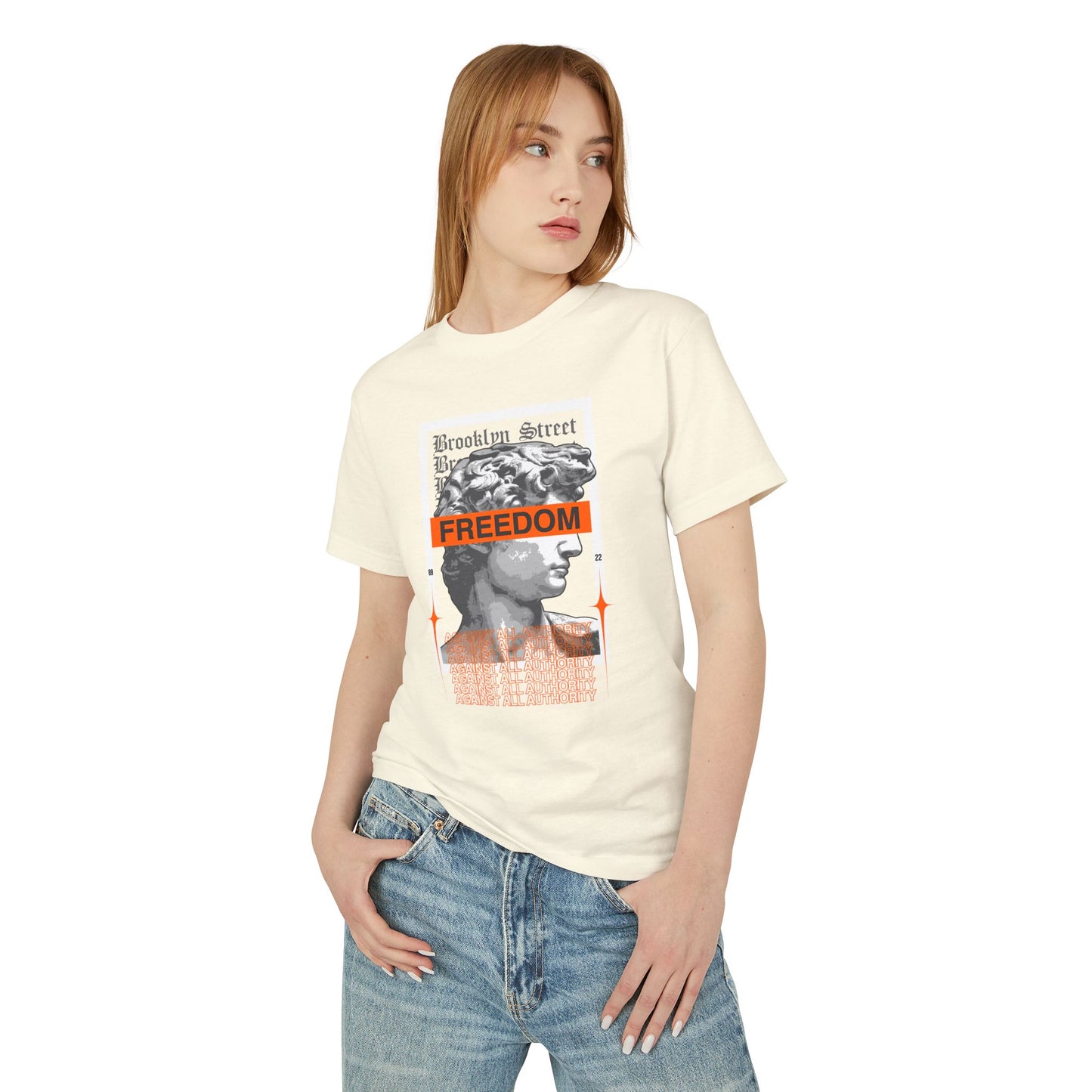 Freedom Graphic Tee — Streetwear Unisex Casual T-Shirt