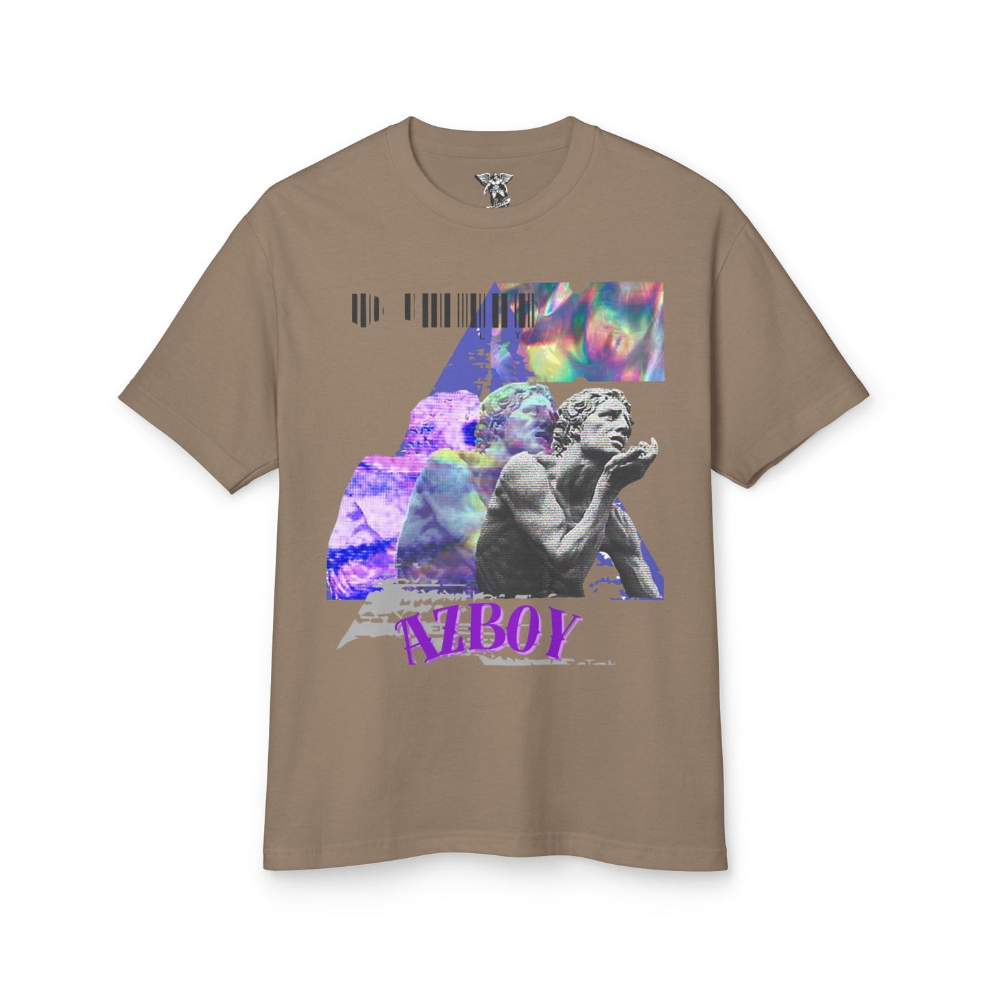 AZBOY44 Art Garment-Dyed Heavyweight Cotton Tee