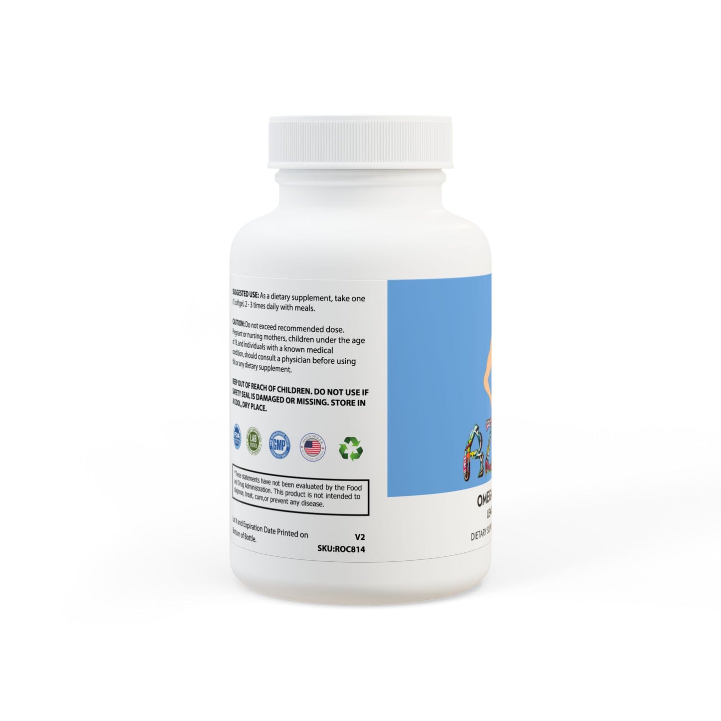 AZBOY44 (Omega 3 Fish Oil Supplement)(60 Softgels)