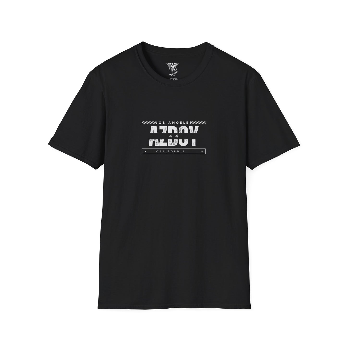 AZBOY44 Graphic T-Shirt — Retro Logo Tee for Streetwear Fans