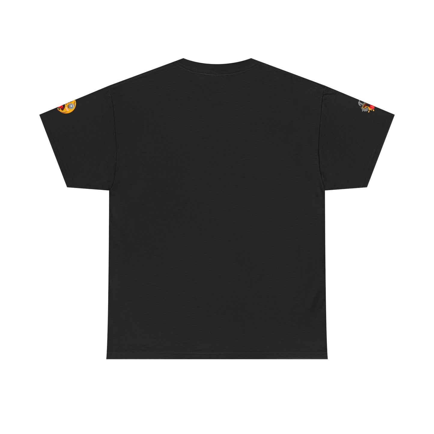 Neon Flame Skull & Crossbones Tee