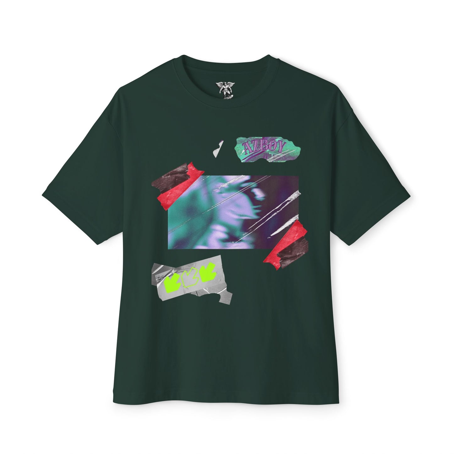 Oversized Tee with AZBOY44 Design