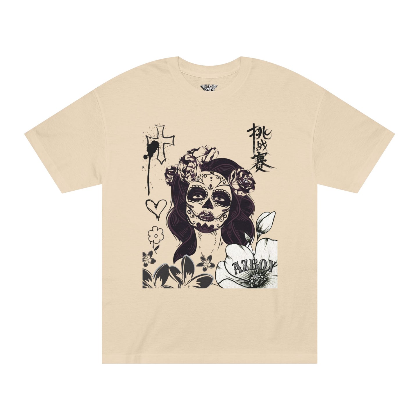 Day of the Dead Skull T-Shirt — Classic AZBOY Tee