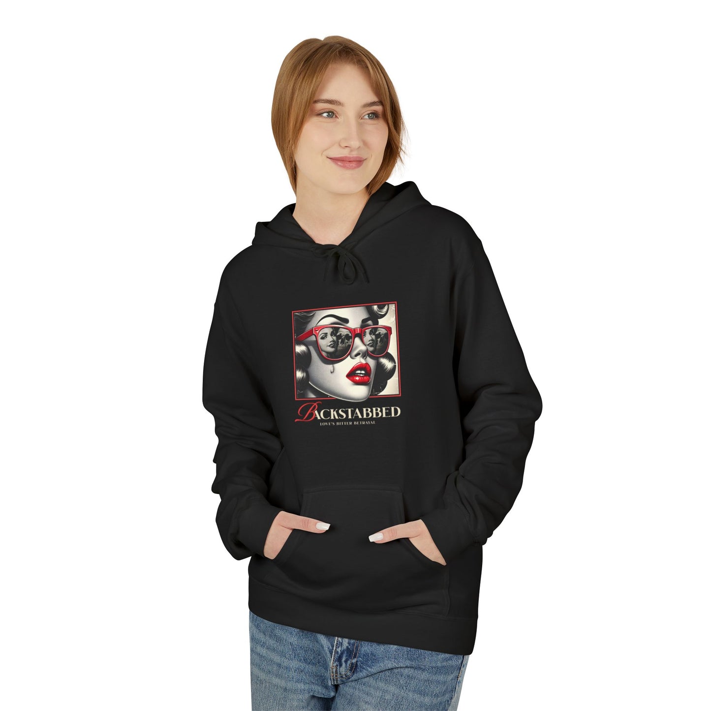 Stylish Fall Graphic Fleece Hoodie – Comfortable Layering Essential