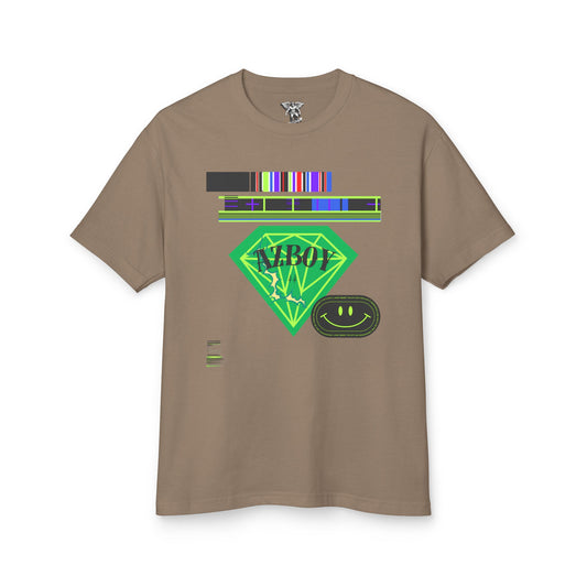 AZBOY44 Green diamond (Garment-Dyed Heavyweight Cotton Tee)