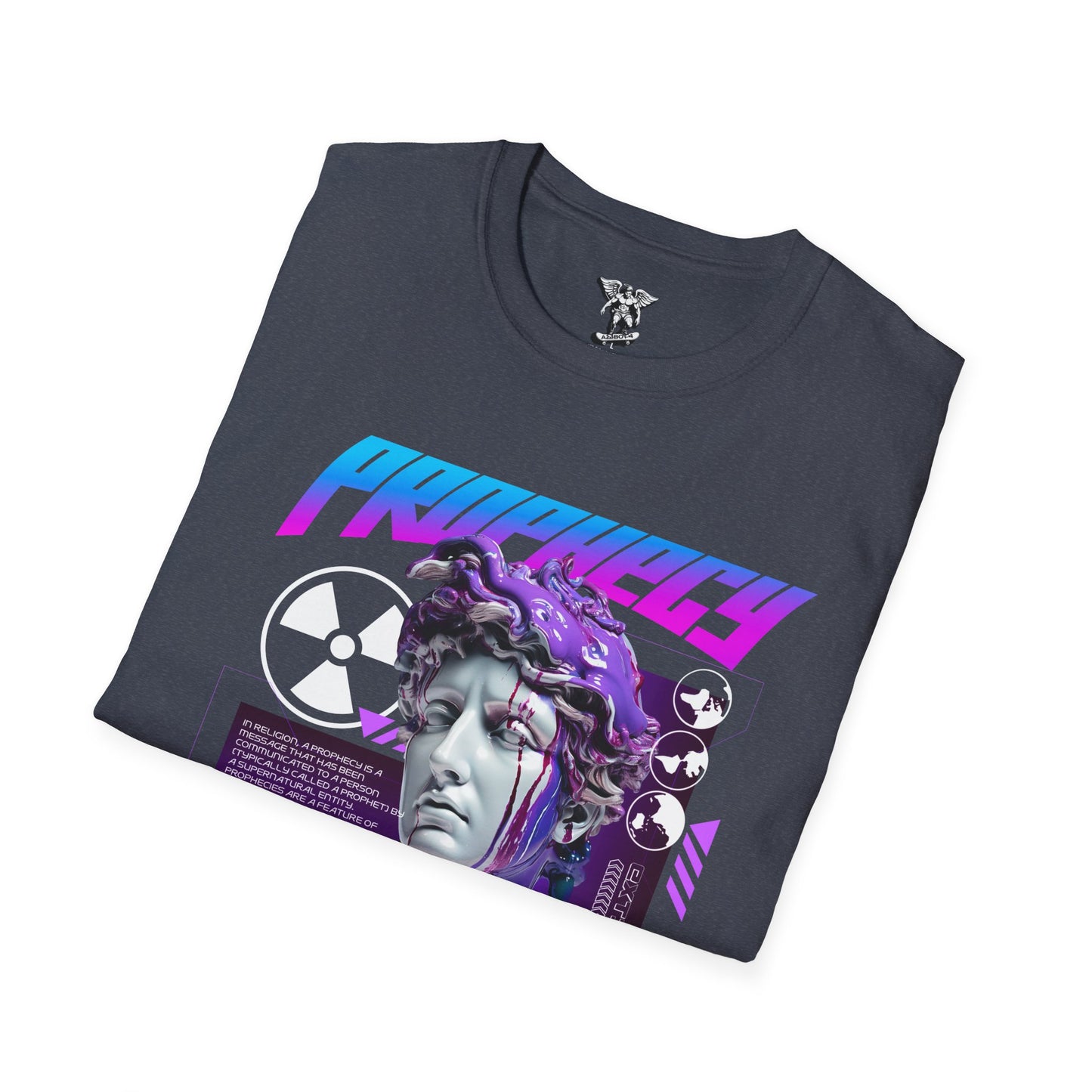 Retro "Prophecy" Graphic Tee — Vintage-Inspired T-Shirt
