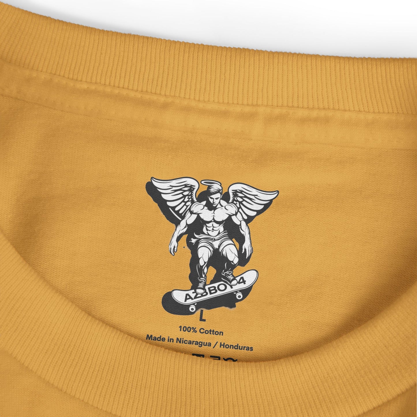 AZBOY44 Art WorkGarment-Dyed Heavyweight Cotton Tee