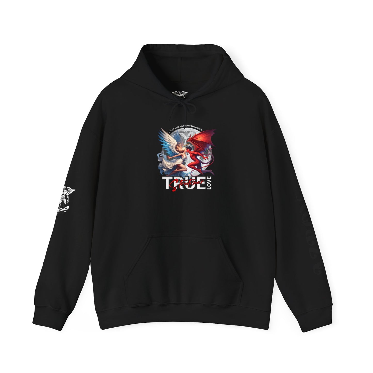 Angel Devil Love Hoodie — Angel & Devil Graphic Sweatshirt