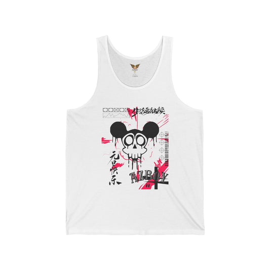 Graphic Tank Hipster AZBOY Jersey Tank