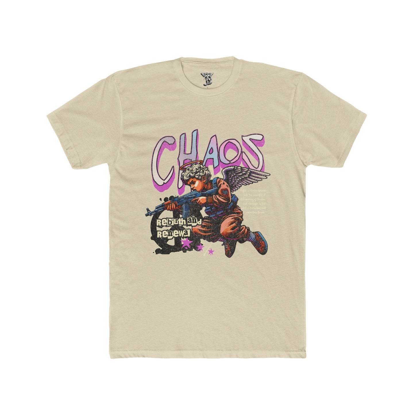 Chaos Graphic Tee - Casual Streetwear Gift for Men and Women