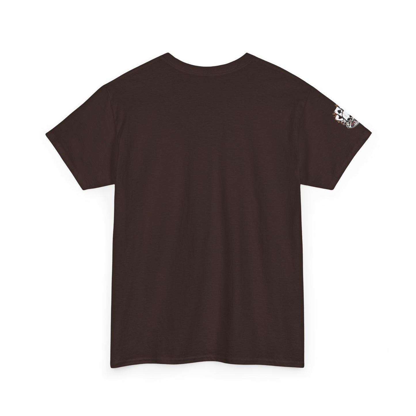 Evil Clown Joker Skull Playing Card T‑Shirt