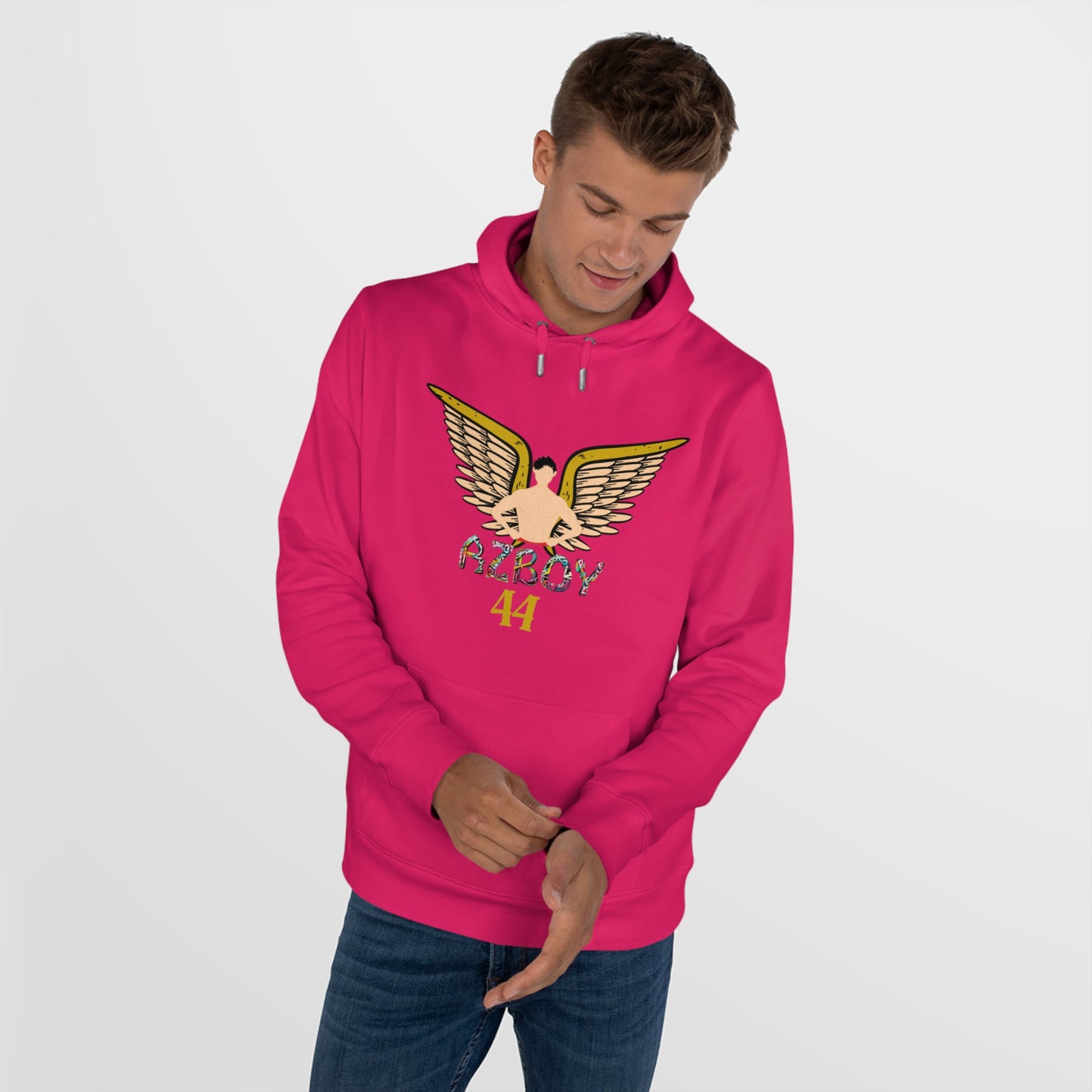 Angel Hooded Sweatshirt - AZBOY44 Design