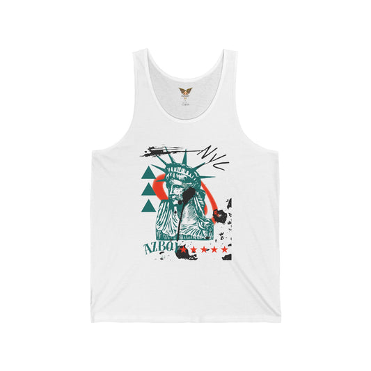 Vintage Statue of Liberty AZBOY Jersey Tank