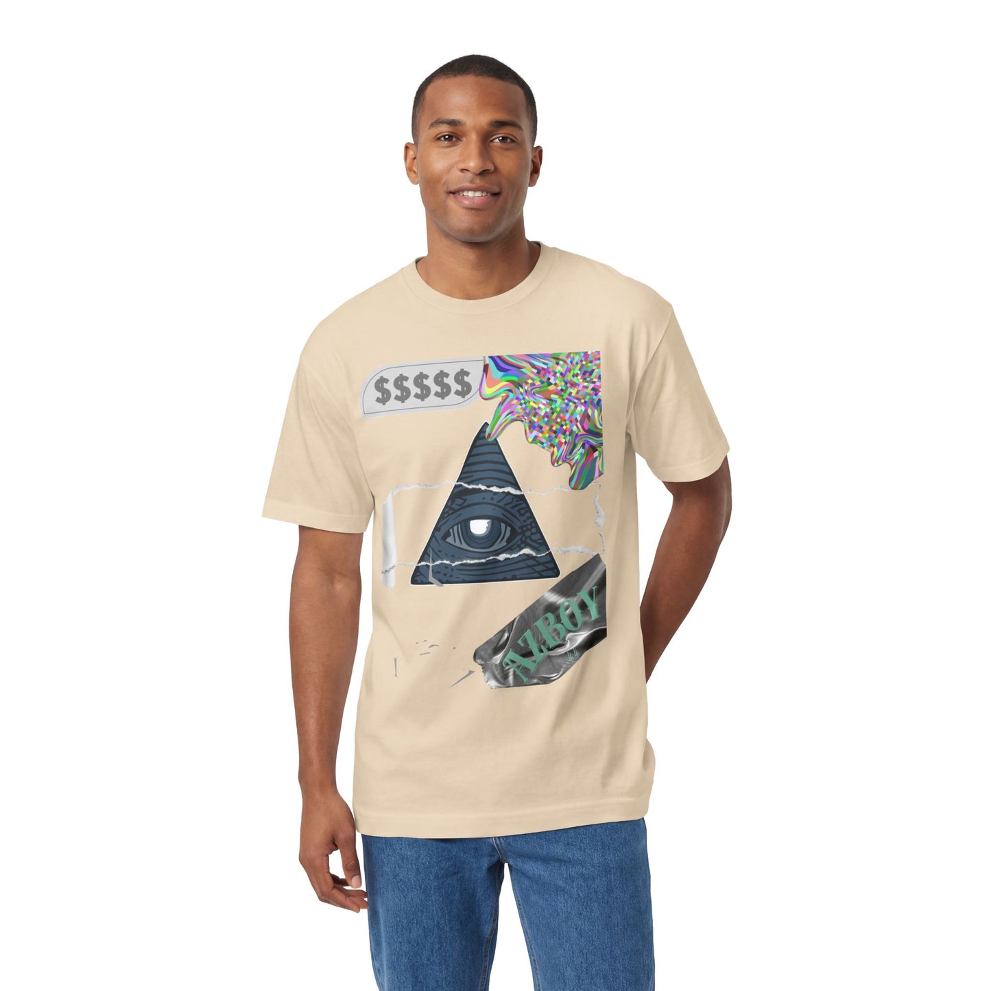 AZBOY44 Classic Tee — Graphic Art Cotton T-Shirt