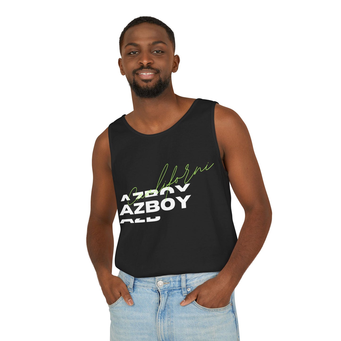 AZBOY (Garment-Dyed Tank Top)