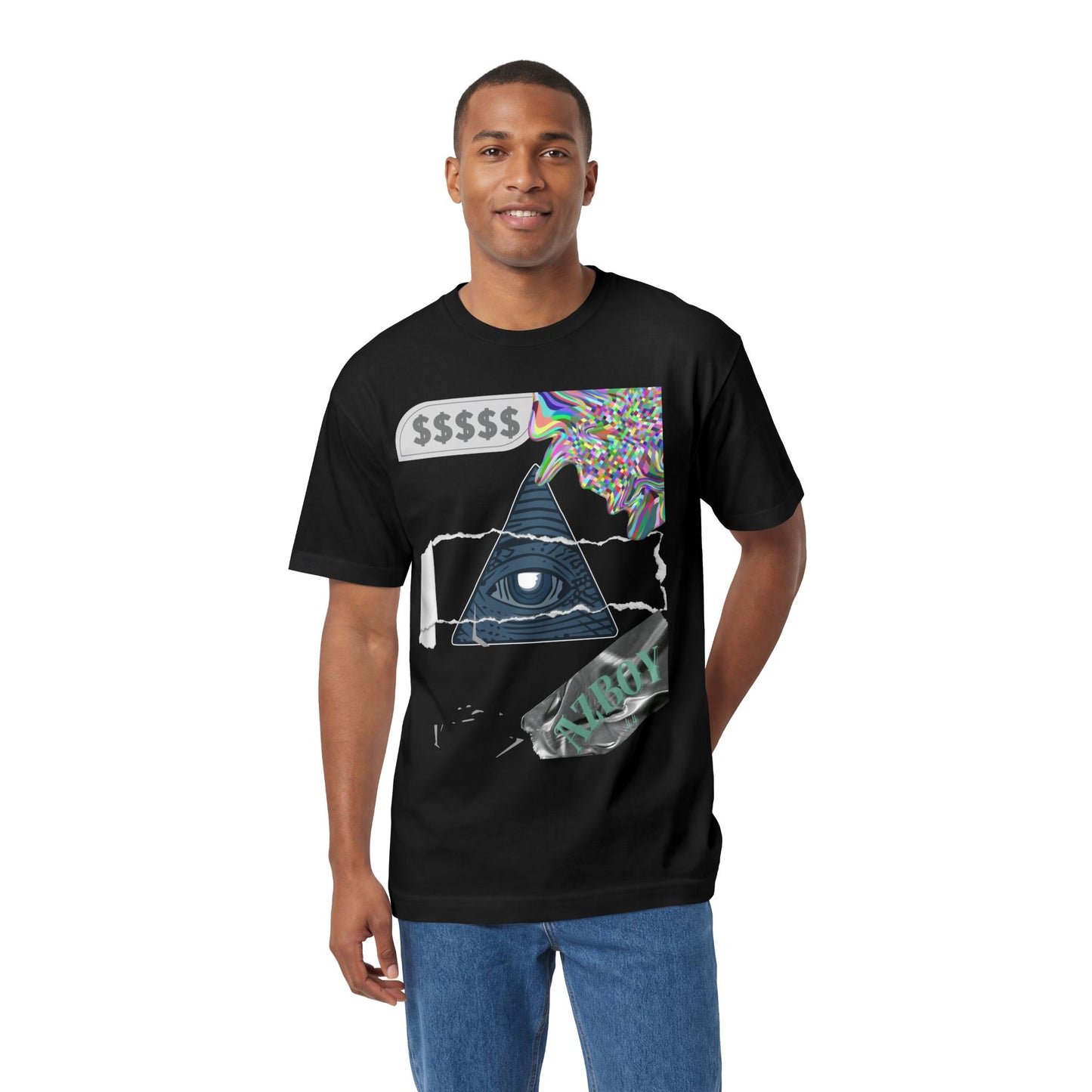 AZBOY44 Classic Tee — Graphic Art Cotton T-Shirt