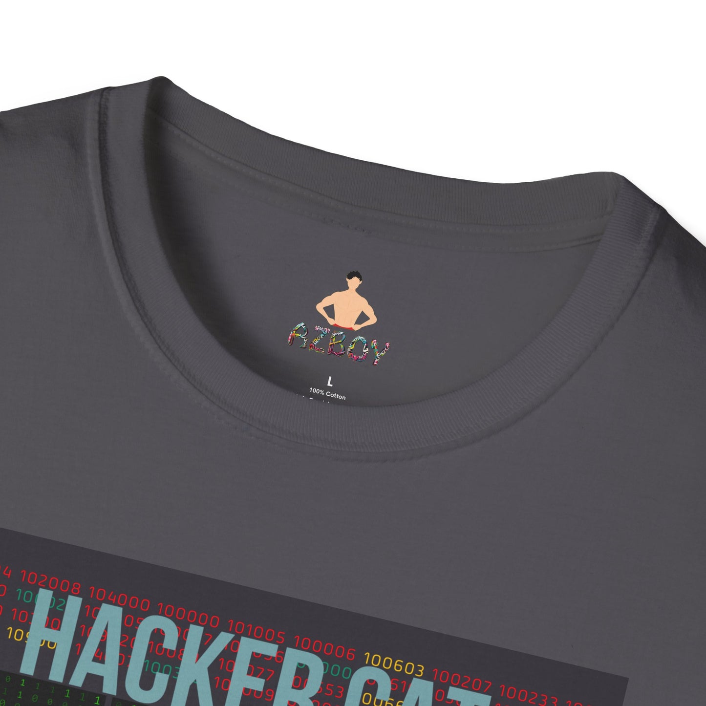 Hacker cat  Softstyle T-Shirt