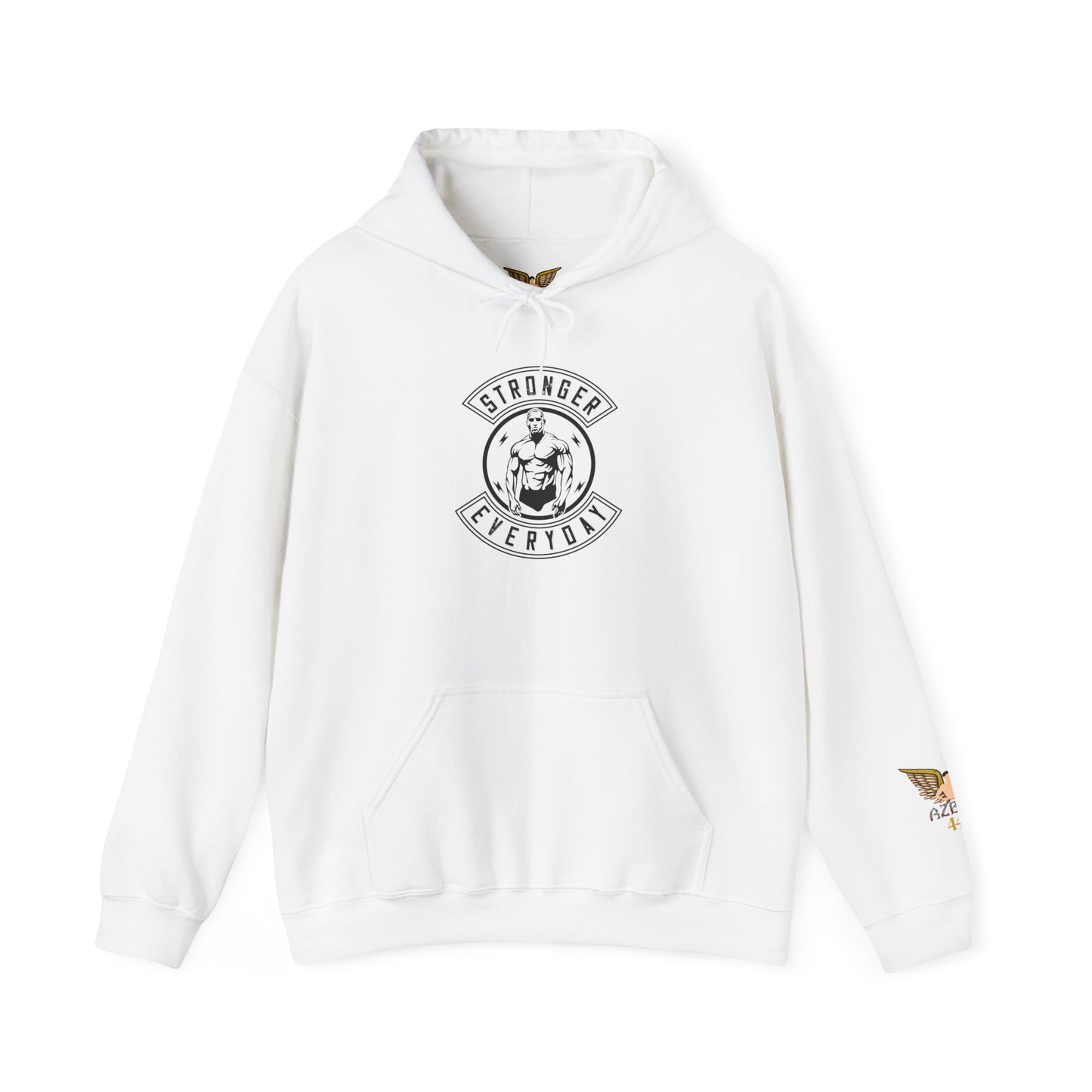 Stronger Together Hoodie - AZBOY Unisex Sweatshirt for Fitness Lovers