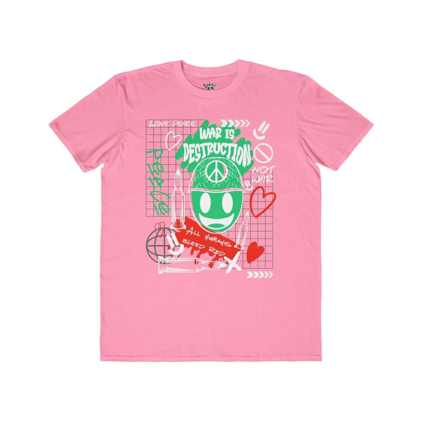 Peace & Love Men's Graphic Tee — Summer Casual Fashion