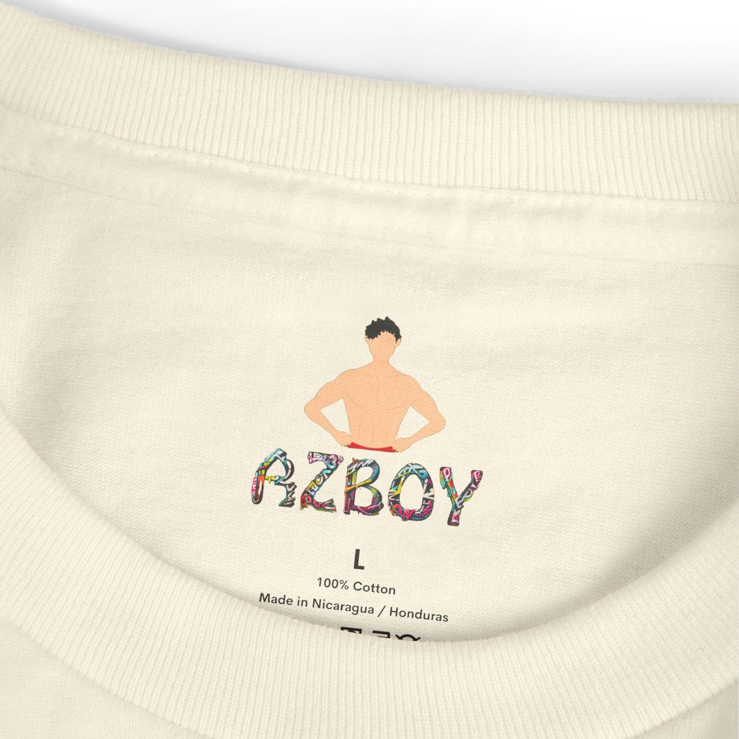 AZBOY44 Art WorkGarment-Dyed Heavyweight Cotton Tee