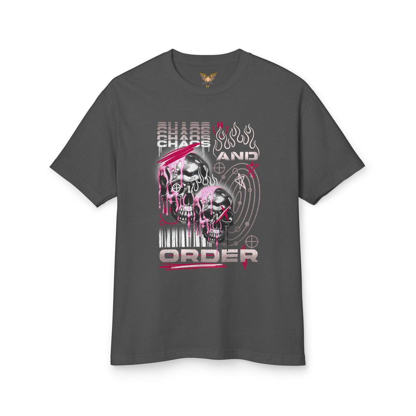 Skull Graphic Unisex Tee - Edgy Streetwear Shirt for Concerts and Festivals