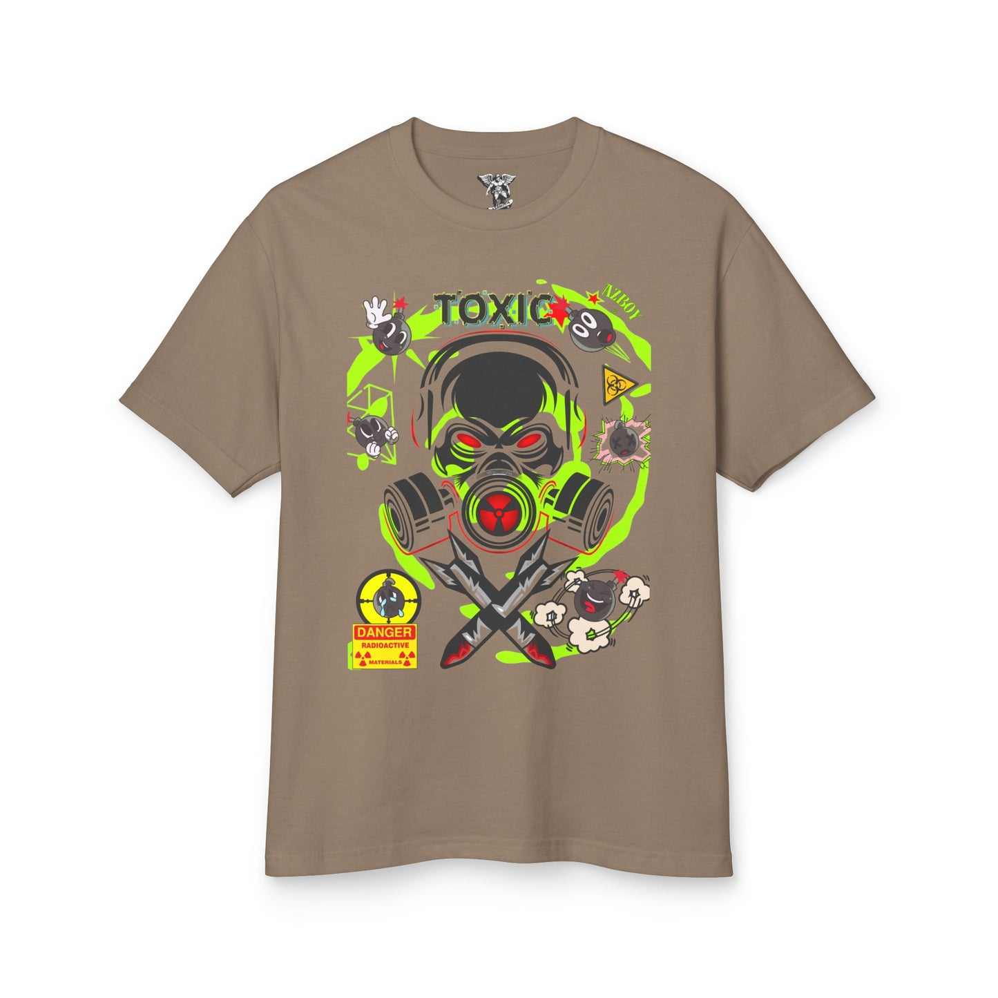 Toxic Garment-Dyed Heavyweight Cotton Tee