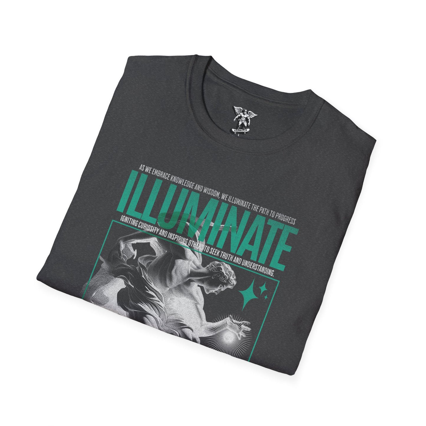 Illuminate Surfer Graphic T-Shirt — Coastal Surf & Skate Vibe