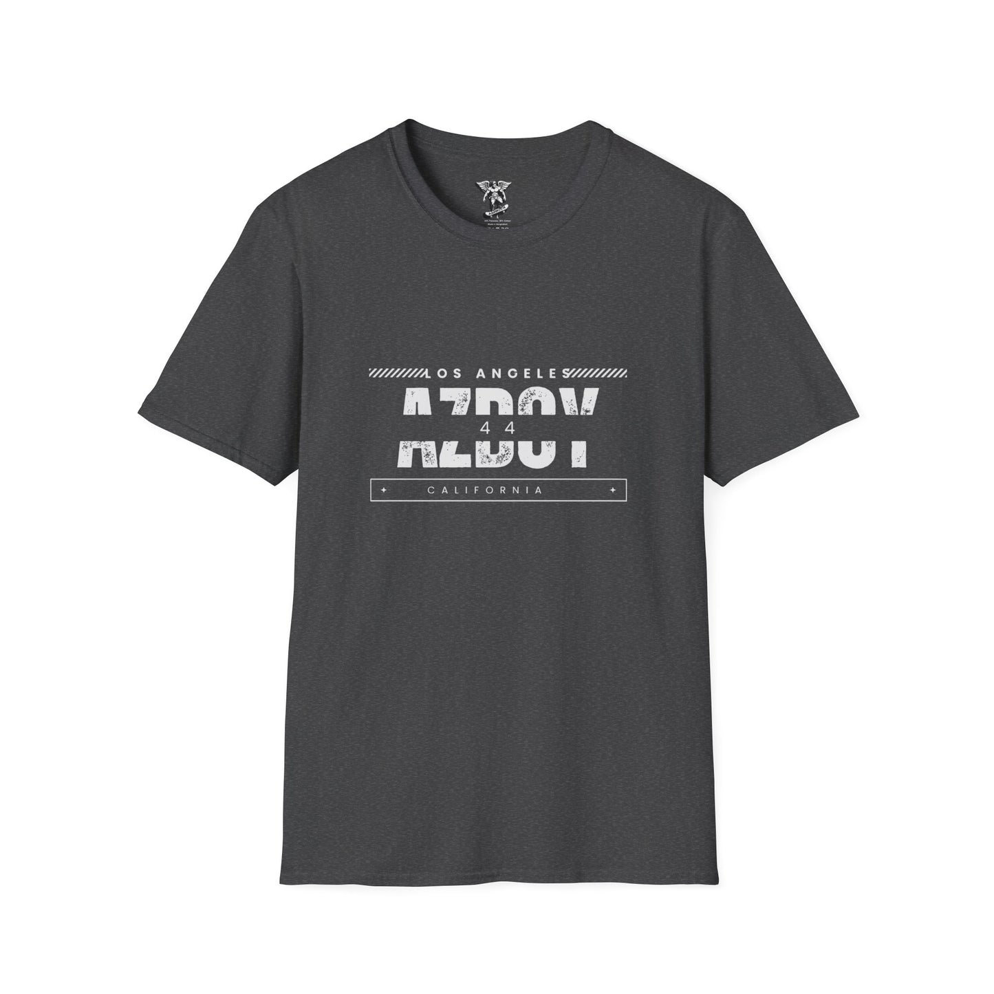 AZBOY44 Graphic T-Shirt — Retro Logo Tee for Streetwear Fans
