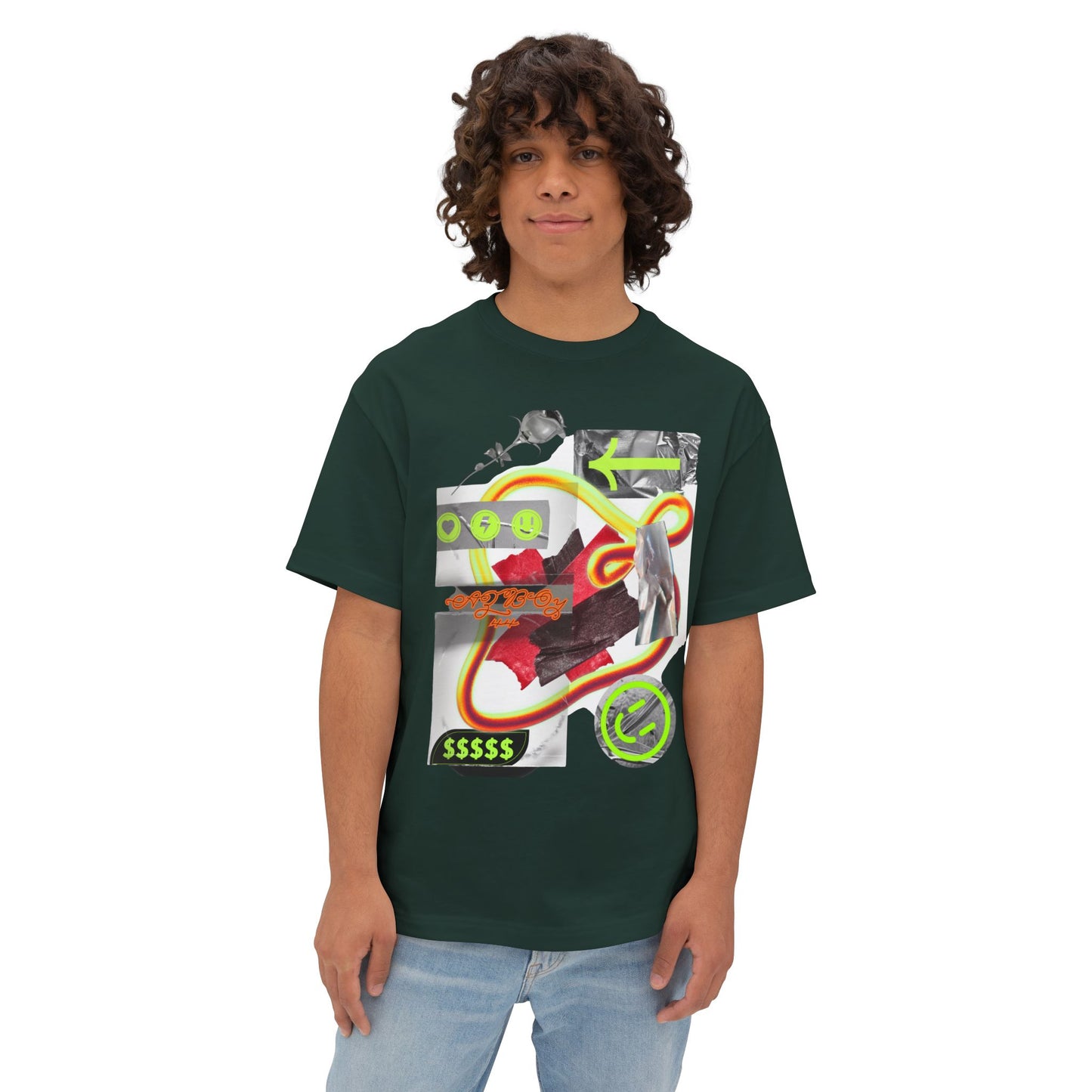 AZBOY Crazy ART Oversized Tee
