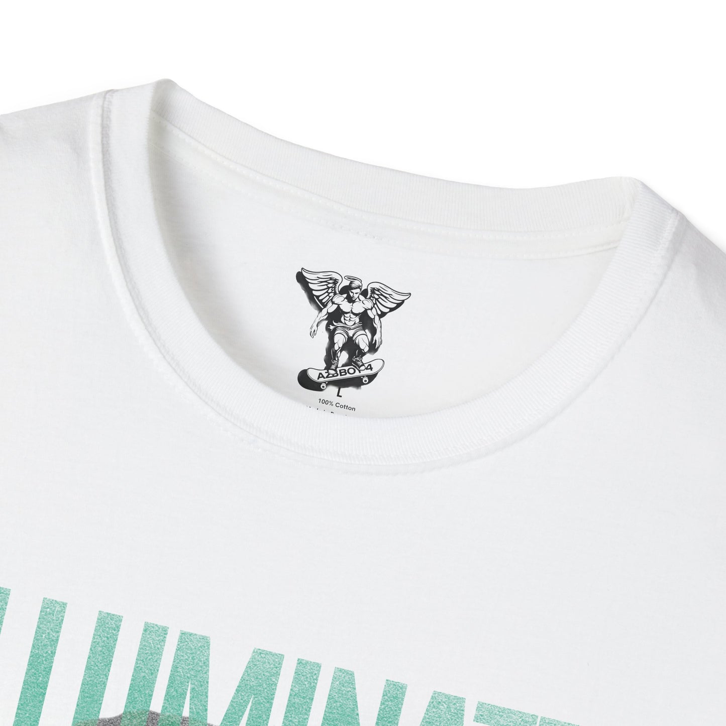 Illuminate Surfer Graphic T-Shirt — Coastal Surf & Skate Vibe