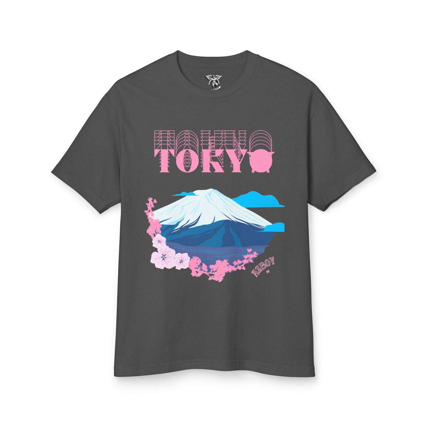 Tokyo Mountains Unisex Garment-Dyed Tee - Summer Vibes and Adventure