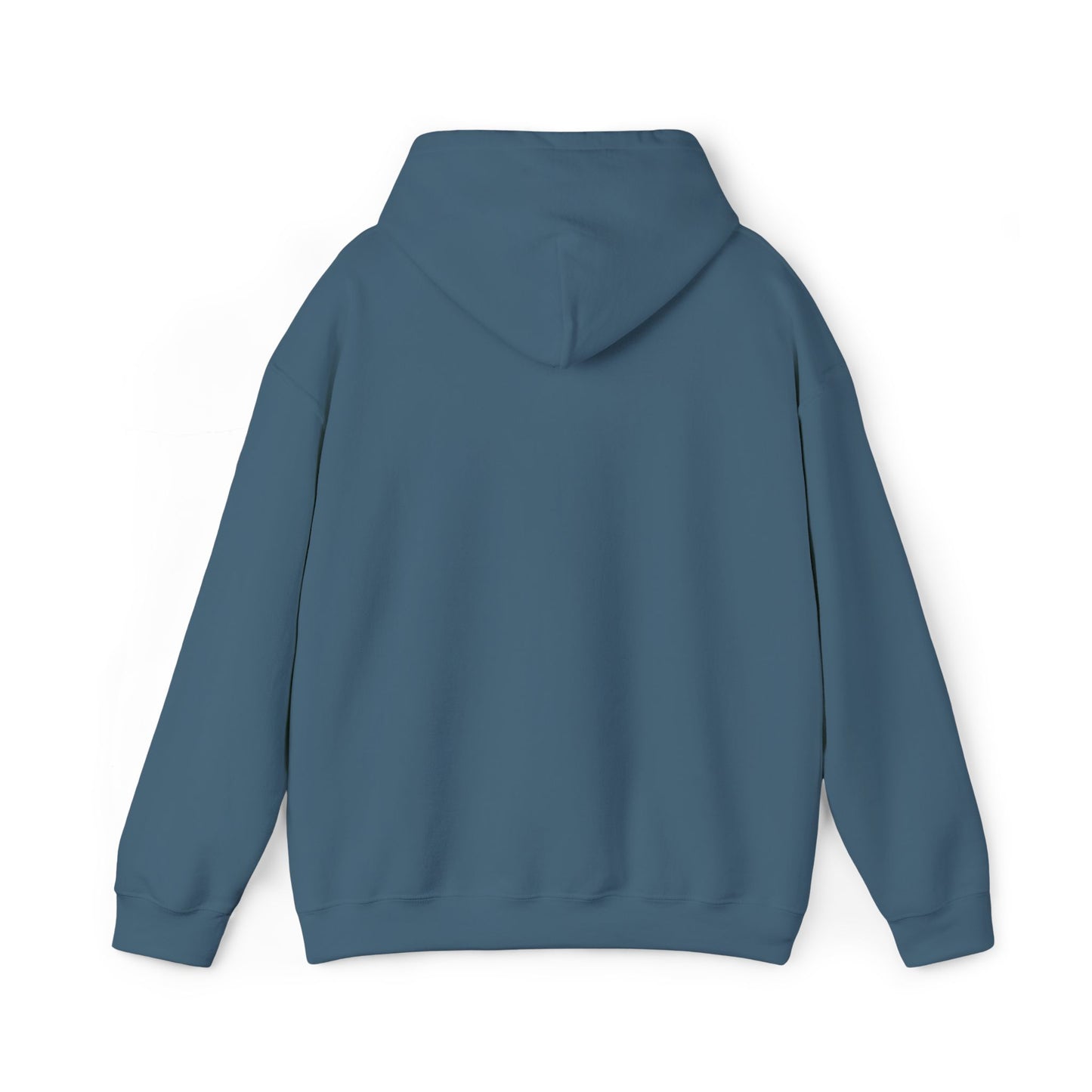 Floral Deer Chest Hoodie — Minimal Botanical Buck Graphic Sweatshirt