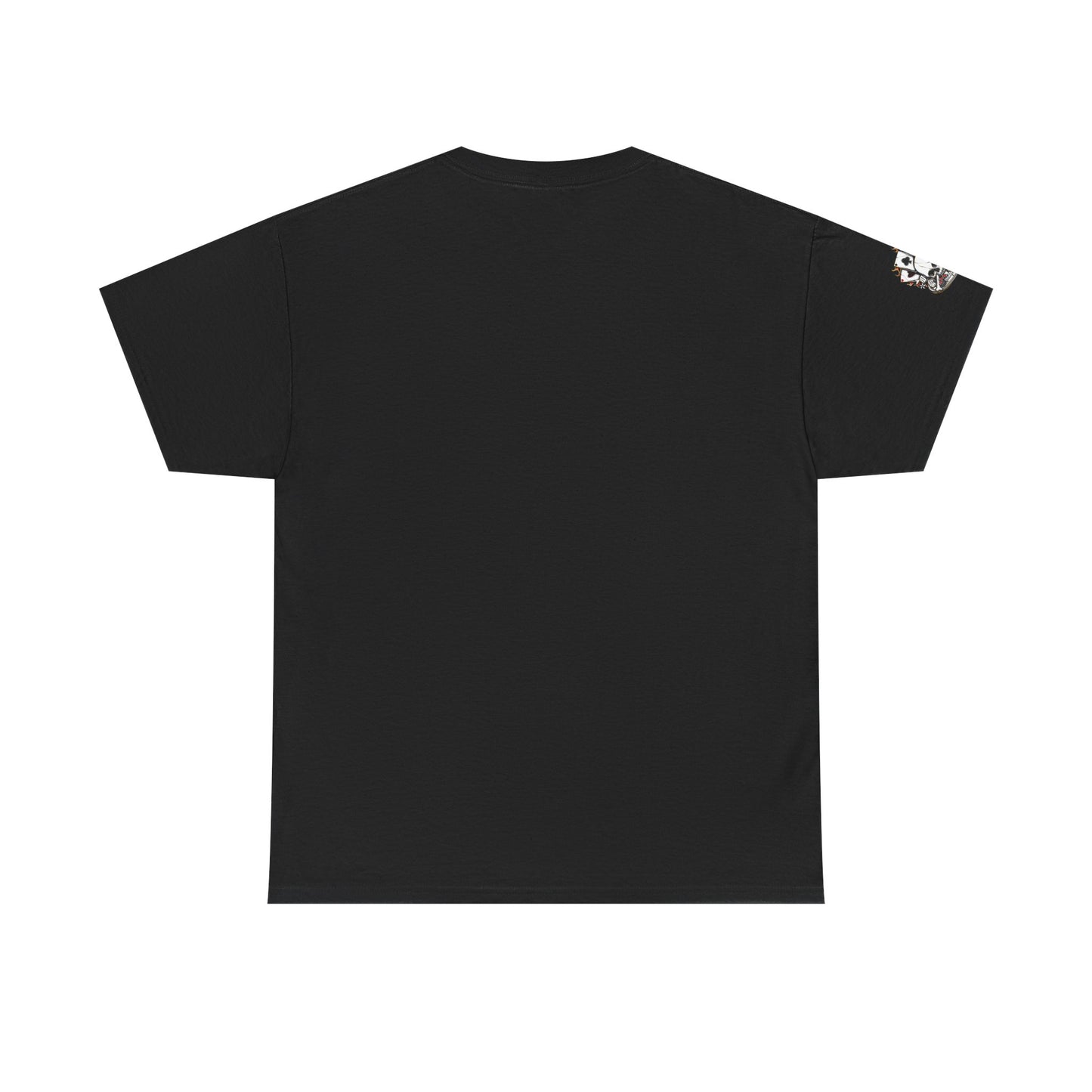 Evil Clown Joker Skull Playing Card T‑Shirt