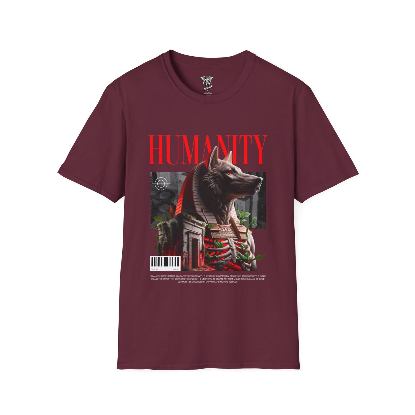 Humanity Graphic T-Shirt — "Azboy" Softstyle Tee