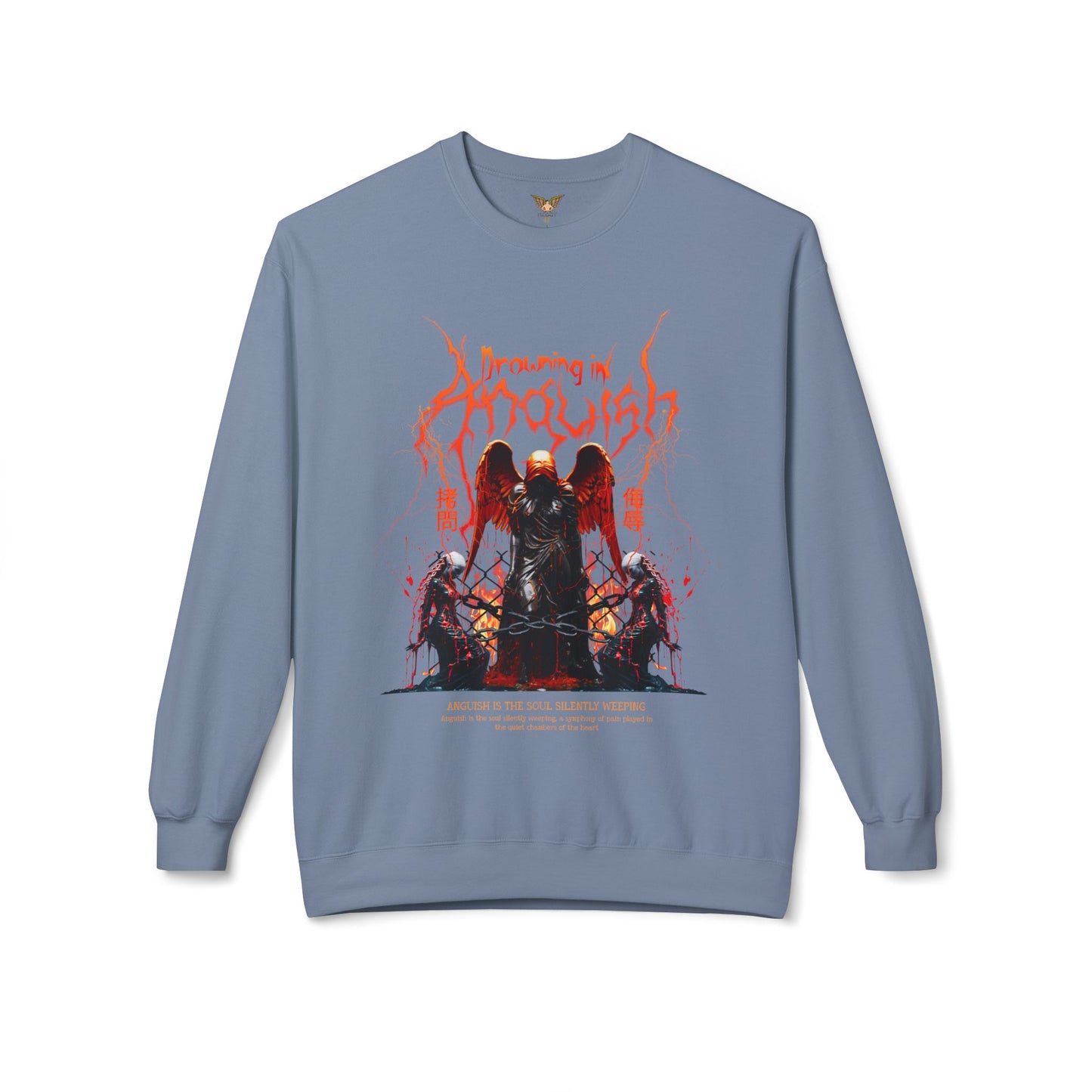Drowning in Anguish Crewneck