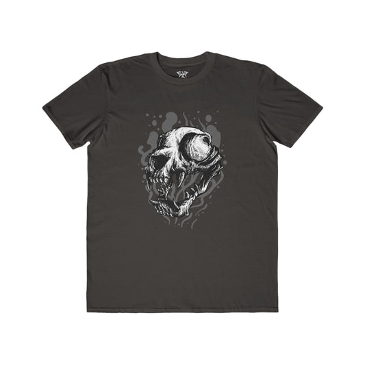 Men's Graphic Skull Tee - Edgy Fashion Shirt for Gamers and Halloween Apparel