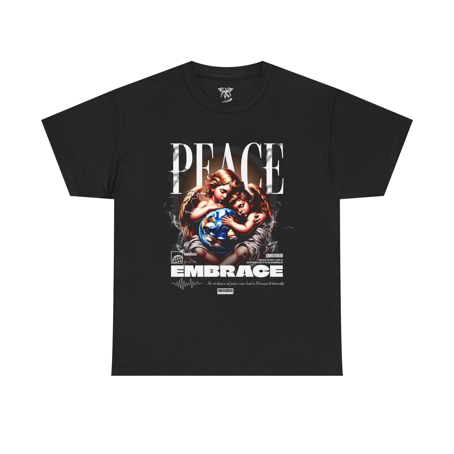 Peace Embrace Graphic T-Shirt — Peace & Love Tee