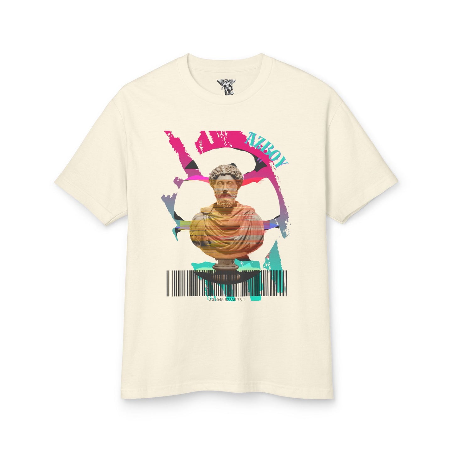 Garment-Dyed Heavyweight Cotton Tee — AZBOY44 Artwork