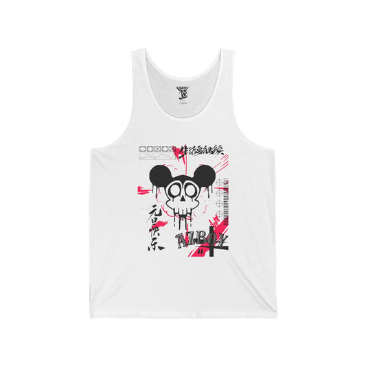 AZBOY Graphic Jersey Tank — Hipster Graphic Tank Top