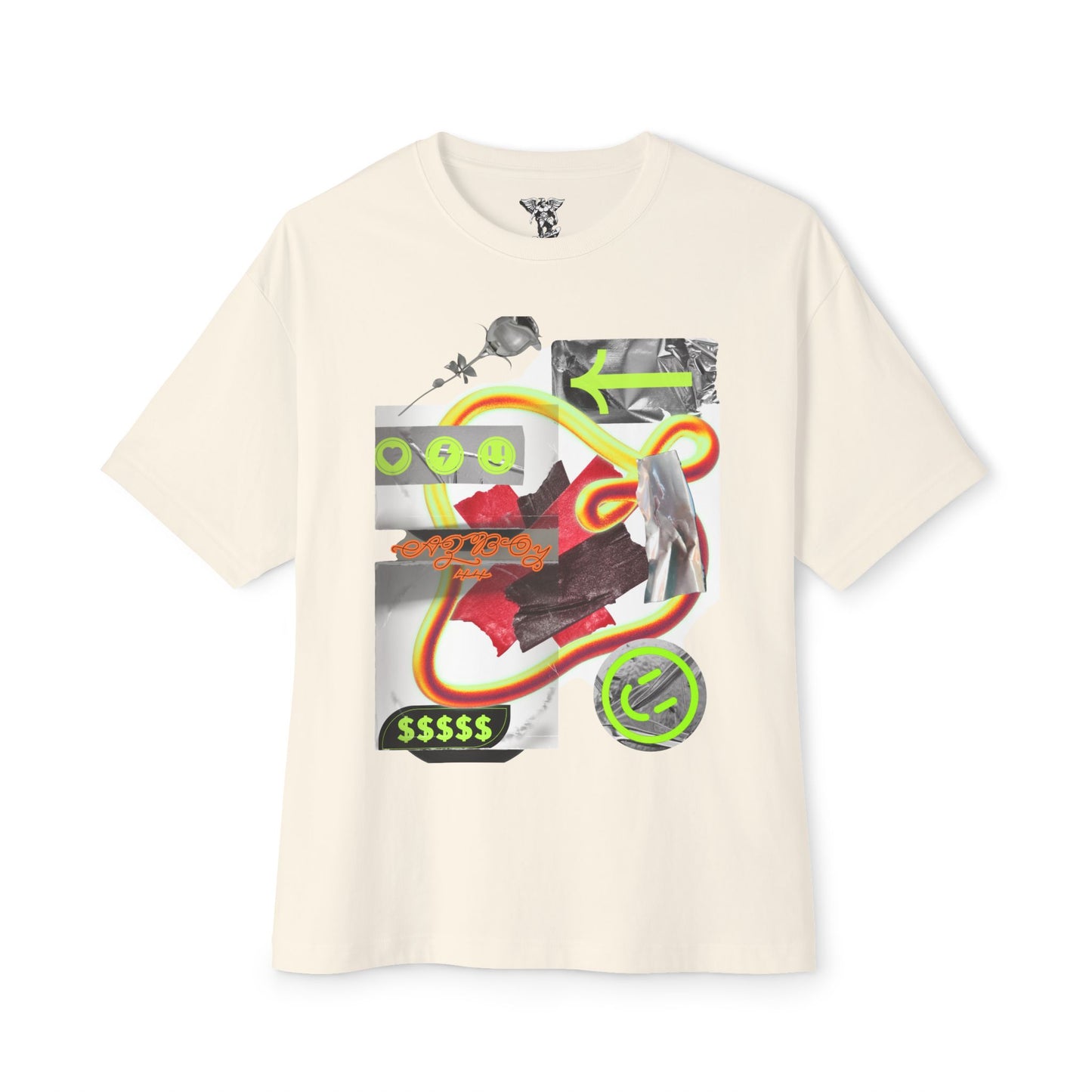 AZBOY Crazy ART Oversized Tee