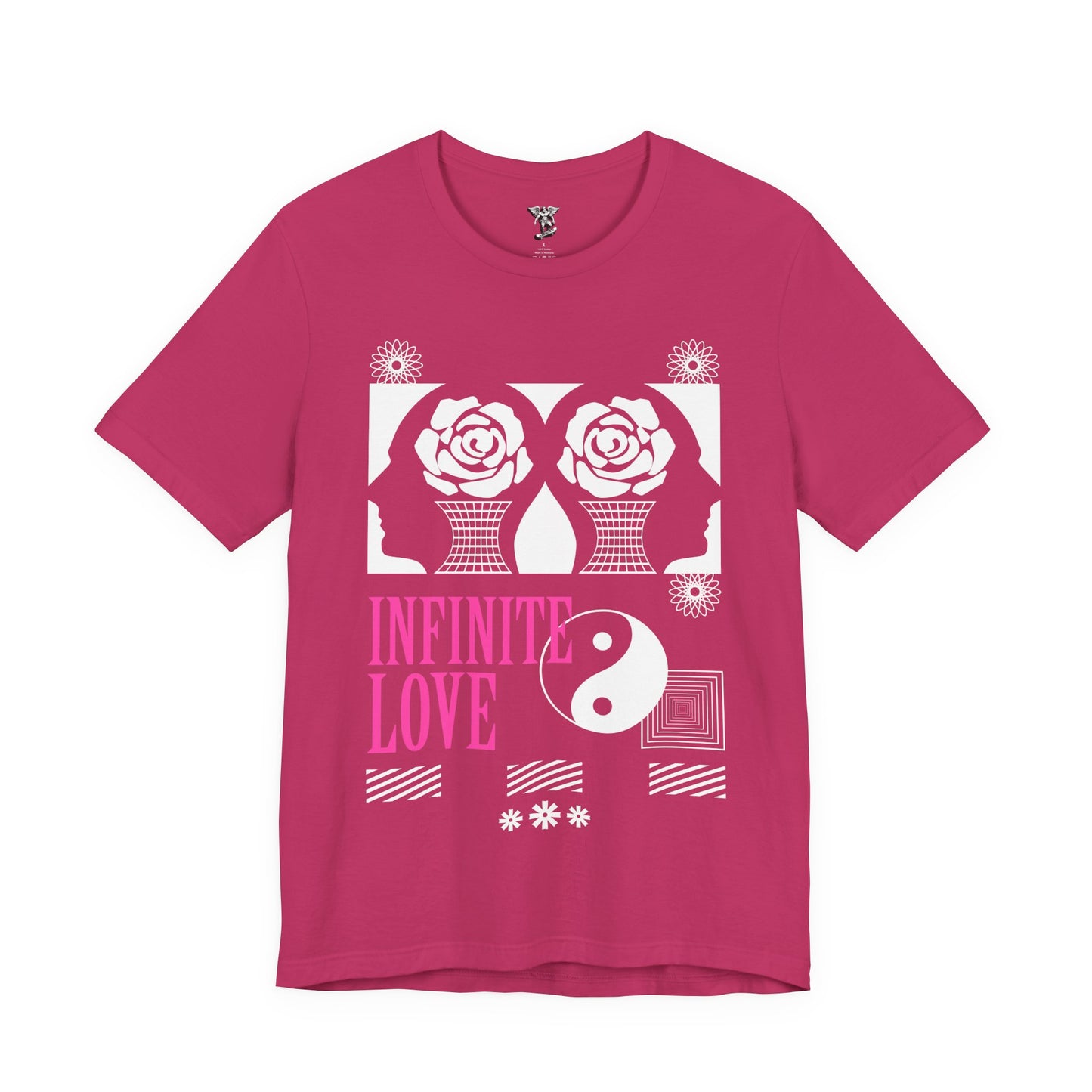 Rose Print T-Shirt — Floral Graphic Tee