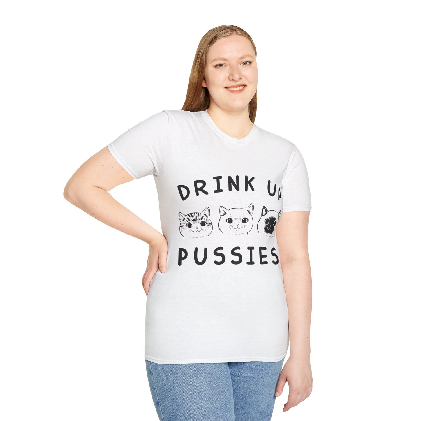 Pussise Cat Softstyle T-Shirt