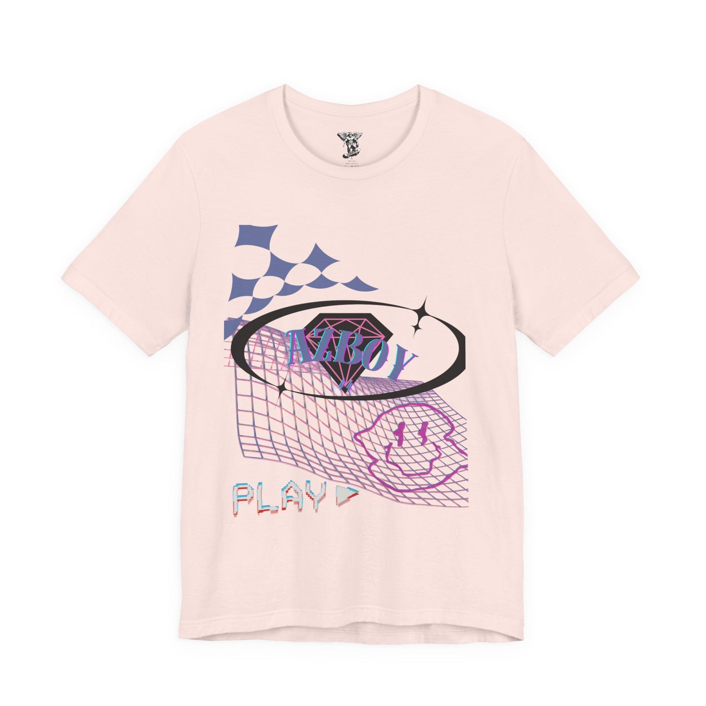 Retro 'AZBOY' Graphic Tee — Vintage-Inspired Jersey T-Shirt